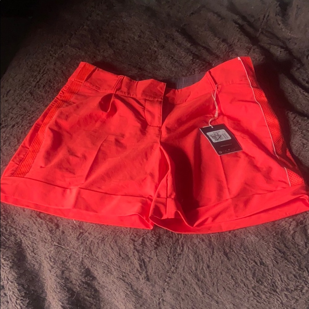 Nike Red Women's Golf Shorts